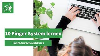 10 Finger System lernen  Tastaturschreibench  Kurse in der Schweiz [upl. by Macintyre]