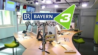 Hinter den Kulissen vom Radiosender Bayern 3 HD Reportage [upl. by Earlene284]