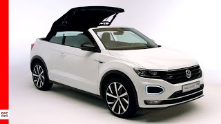 2020 VW TRoc Cabriolet Pure White  Volkswagen [upl. by Lothaire826]