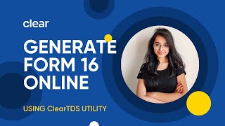 Know How to Generate Form 16 Online  Generate Form 16 TDS Certificate Online [upl. by Lemuel]