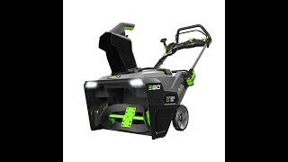 EGO 21Inch 56Volt SNT2100 Snow Blower Review [upl. by Jemmie]