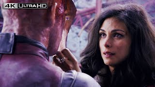 Deadpool 4K HDR  Ending Scene  Wade And Vanessa [upl. by Nesnar654]