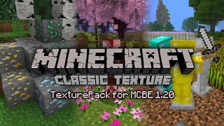 MCPE aesthetic TexturePack 120 Classic texture [upl. by Adnih]