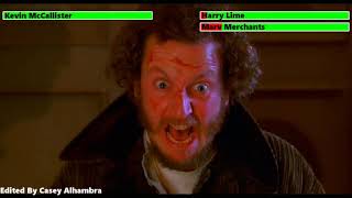 Home Alone 2 Final Battle with healthbars [upl. by Asirb]