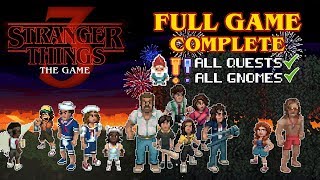 Stranger Things 3 The Game FULL GameComplete Walkthrough [upl. by Eeladnerb33]