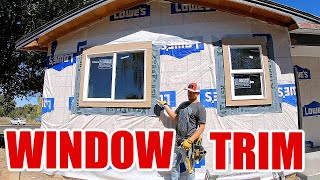 How to Trim Exterior Windows [upl. by Dimond995]