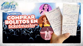 Tutorial ¿Cómo comprar boletos en Ticketmaster  ¡Muy Fácil [upl. by Ainimreh594]