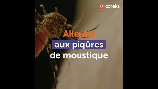 Allergie aux piqûres de moustique  comment se soigner [upl. by Violette554]