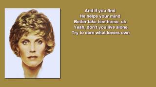 Anne Murray  Dannys Song  Lyrics  HD [upl. by Liane]