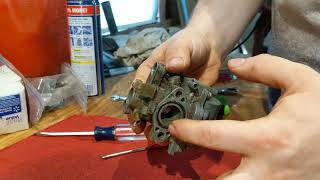 How to clean a carburetor TTR90 [upl. by Ahseym]