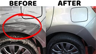 How to remove scratches from Car  CAR SCRATCH REMOVAL in 2 Minutes [upl. by Namzaj603]