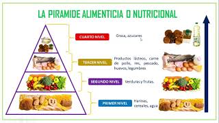 LA PIRÁMIDE ALIMENTICIA O NUTRICIONAL PARA NIÑOS [upl. by Aivatahs467]