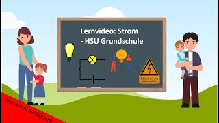 Lernvideo Strom 💡  HSU Grundschule [upl. by Daffi]