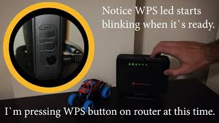 Smart TV Easy Wifi Connection via WPS Button [upl. by Conchita729]