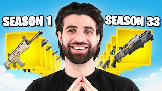 Ranking the BEST Weapon from EVERY Fortnite Season [upl. by Assila]