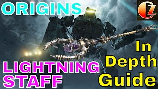 Origins Lightning Staff  FULL TUTORIAL GUIDE  Build and upgrade Instructions [upl. by Aicenat]