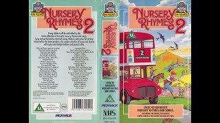 Nursery Rhymes 2 1993 Reissue UK VHS [upl. by Allemaj]