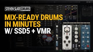 Mix Ready Drums in MINUTES w Slate Digital VMR [upl. by Nary]