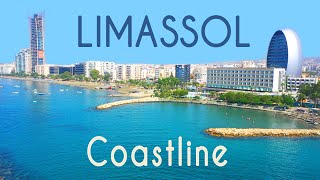 LIMASSOL Нotels and Beaches Check out any hotel in 1 minute  12 km of the shoreline [upl. by Hnahym610]