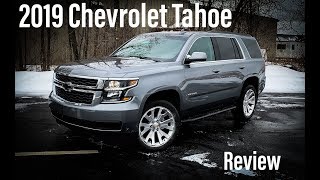 NEW 2019 Chevrolet Tahoe LT Review and Walkaround [upl. by Annawad]