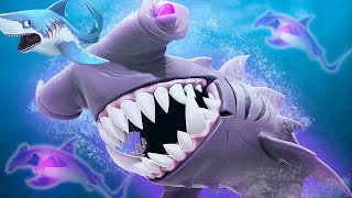 NEW EVOLVED HAMMERHEAD SHARK  DARKHAMMER  Hungry Shark Evolution  Part 7  Pungence [upl. by Acsot]