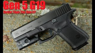 Glock 19 Gen 5 Honest Review Really Better Than The Gen 4 [upl. by Art]