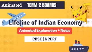 LIFELINES OF NATIONAL ECONOMY  CLASS 10  CBSE GEOGRAPHY CHAPTER 7 [upl. by Nuahsyar372]