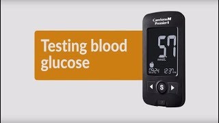 CareSens N Premier Testing Blood Glucose [upl. by Enorel272]