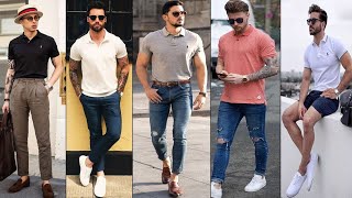 Polo Shirts  How To Wear A Polo Shirt  Polo Shirts Outfit Ideas  Mens fashion 2020  Polo Outfit [upl. by Theurich126]