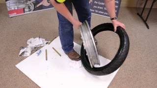 How To Change A Motorcycle Tire [upl. by Russel523]