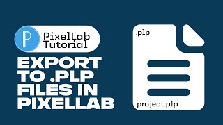 How to export PixelLab projects to plp files [upl. by Adlee]