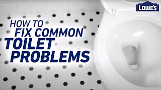 How To Fix Common Toilet Problems [upl. by Sierra]