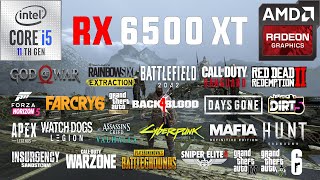 RX 6500 XT 4GB Test in 30 Games [upl. by Ylhsa]