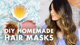 DIY Hair Masks You Need to Try [upl. by Cyprus946]