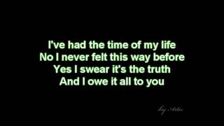 Dirty dancing  Time of my life lyrics [upl. by Zelma36]