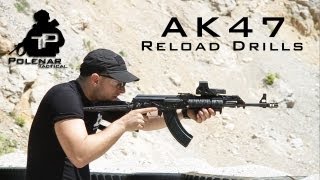 AK47 Tactical Reload Drills [upl. by Rahs]