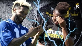 ODELL BECKHAM JR SHOCKS KSI  Rulem Sports [upl. by Auqinat]