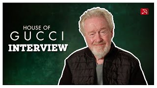 Ridley Scott HOUSE OF GUCCI Interview [upl. by Ava]