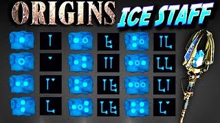 Ice Staff  ORIGINS Zombies  HOW TO BUILD AND UPGRADE TUTORIAL Ulls Arrow [upl. by Wendt]