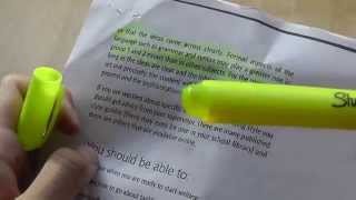 Sharpie Gel Highlighter Review [upl. by Allisan480]