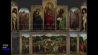 Van Eyck Ghent Altarpiece 1 of 2 [upl. by Nais]