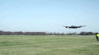 Avro Lancaster Pass By Sound Recording [upl. by Inatsed71]