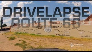 Route 66 Timelapse  From Chicago to LA in 3 Minutes [upl. by Sileas]