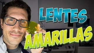 🌚 ¿Las lentes AMARILLAS MEJORAN la VISIÓN [upl. by Attenaej]