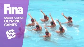 Relive Team Technical  FINA Synchronised Swimming Olympic Games Qualification  Rio de Janeiro [upl. by Roseann816]