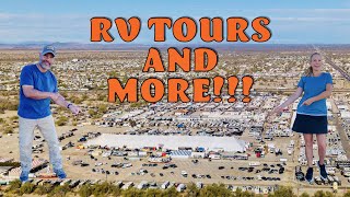 Quartzsite Arizona RV Show 2022 [upl. by Notffilc405]