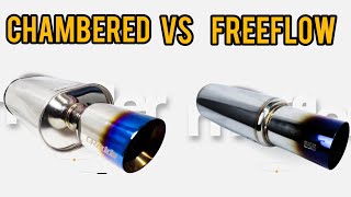 Why CHAMBERED mufflers sounds deeper than FREEFLOW [upl. by Soll]