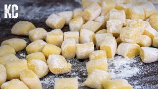 POTATO GNOCCHI Thats PERFECTLY TENDER Every Time [upl. by Hirsch532]