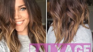 How to Balayage Highlight Your Hair at Home [upl. by Fairweather]