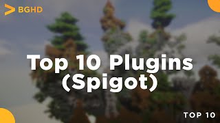 Top 10 Premium Spigot Plugins 2020 [upl. by Rutherfurd]